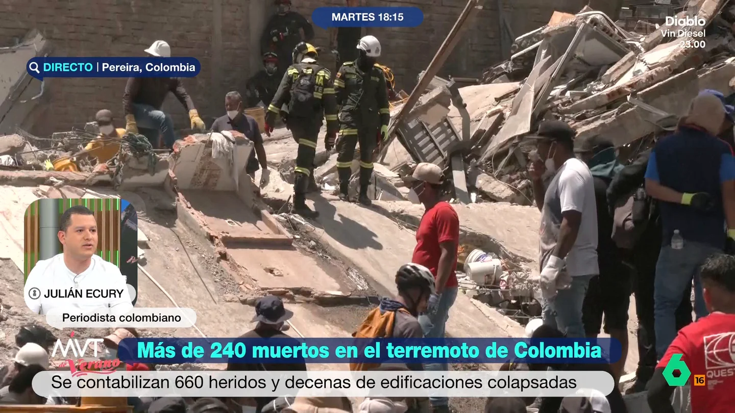 Un periodista colombiano lamenta que "hay muchas zonas rurales a las que el Gobierno ni ha podido llegar" Un periodista colombiano lamenta que "hay muchas zonas rurales a las que el Gobierno ni ha podido llegar"