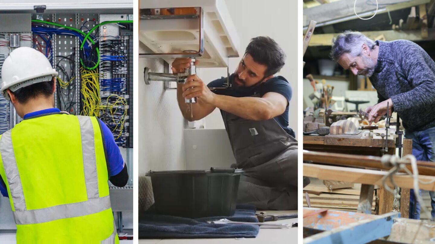 Sin trabajadores en el gremio de la construcci&oacute;n: la falta de relevo generacional hace casi imposible encontrar fontaneros, electricistas y carpinteros