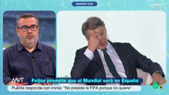 Pedro Rodr&iacute;guez, tras prometer Feij&oacute;o la final del Mundial 2030 en Espa&ntilde;a: "Si depende de la FIFA yo no lo tendr&iacute;a tan claro"