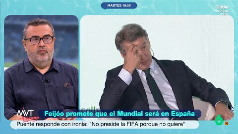 Pedro Rodr&iacute;guez, tras prometer Feij&oacute;o la final del Mundial 2030 en Espa&ntilde;a: "Si depende de la FIFA yo no lo tendr&iacute;a tan claro"