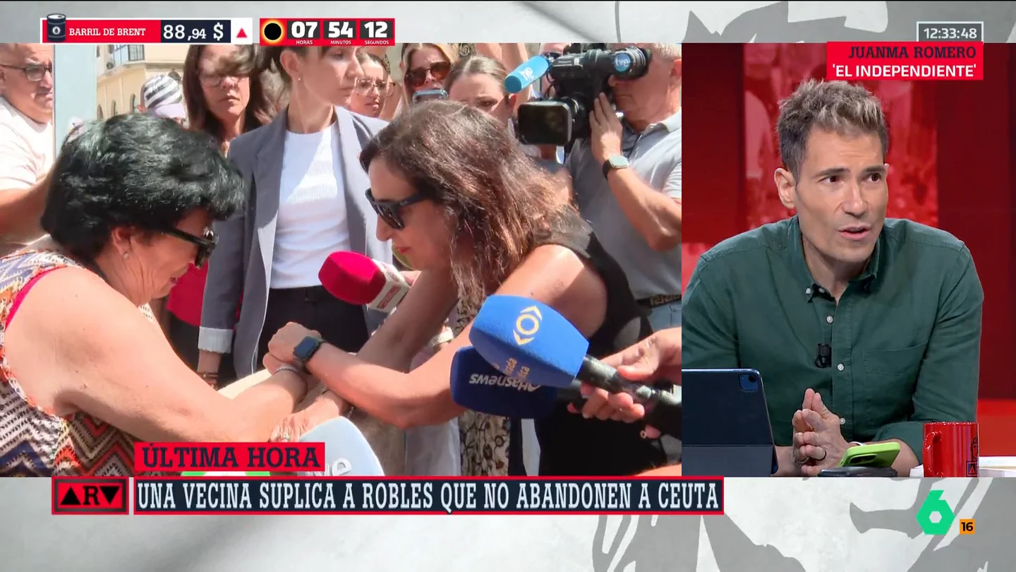 Juanma Romero, sobre la visita de Margarita Robles a Ceuta: "Ha demostrado saber cómo tratar a los ciudadanos en una situación muy complicada" Juanma Romero, sobre la visita de Margarita Robles a Ceuta: "Ha demostrado saber cómo tratar a los ciudadanos en una situación muy complicada"