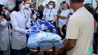El emocionante momento viral de un ni&ntilde;o al abandonar el hospital tras cuatro a&ntilde;os ingresado