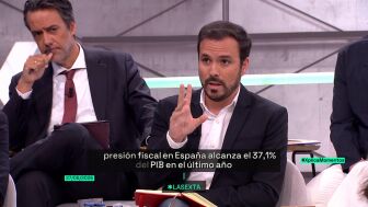 La advertencia de Alberto Garz&oacute;n: "Por cada euro que se baja de impuestos, 65 c&eacute;ntimos se retiran de educaci&oacute;n, sanidad y pensiones"