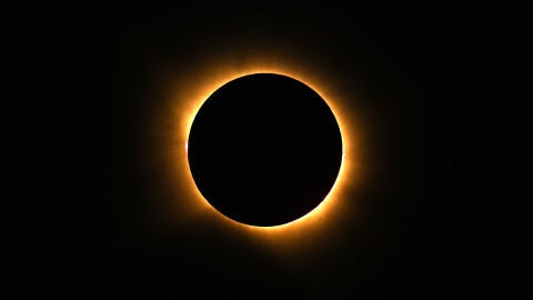Eclipse solar en Palencia