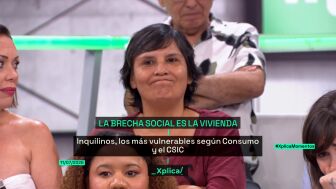Gladys se qued&oacute; en la calle con un hijo menor tras ser desahuciada: "No es justo, llevo viviendo ah&iacute; 16 a&ntilde;os"