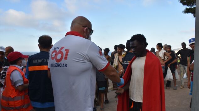 Migrantes en Ceuta