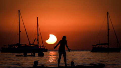 Eclipse solar en Cádiz