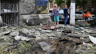 Ataque ruso en Odesa