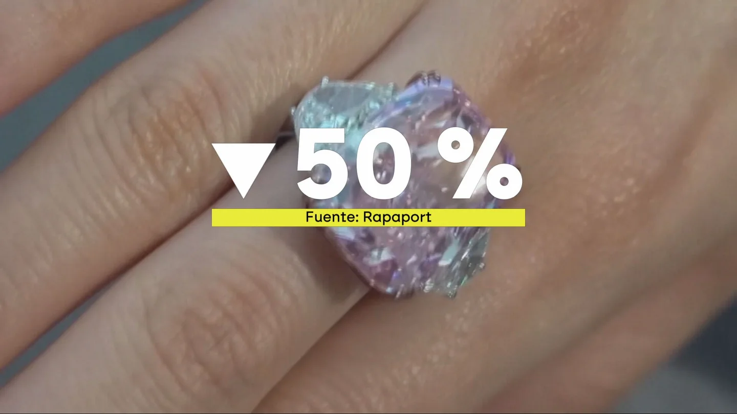 El precio de los diamantes se desploma hasta un 50% ante el "boom" de las copias sintéticas El precio de los diamantes se desploma hasta un 50% ante el "boom" de las copias sintéticas