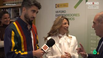 El reportero visitaba la sede de la CEOE para asistir a un desayuno informativo al que acudieron Juan Bravo, Lorenzo Amor o la ministra de Trabajo, Yolanda D&iacute;az. 