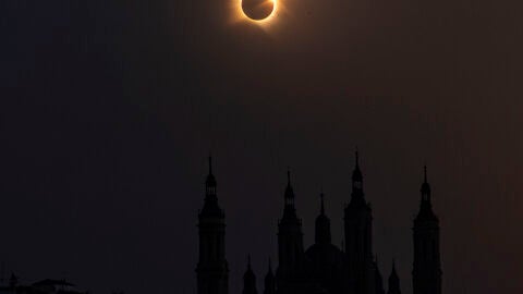 Eclipse solar en Zaragoza