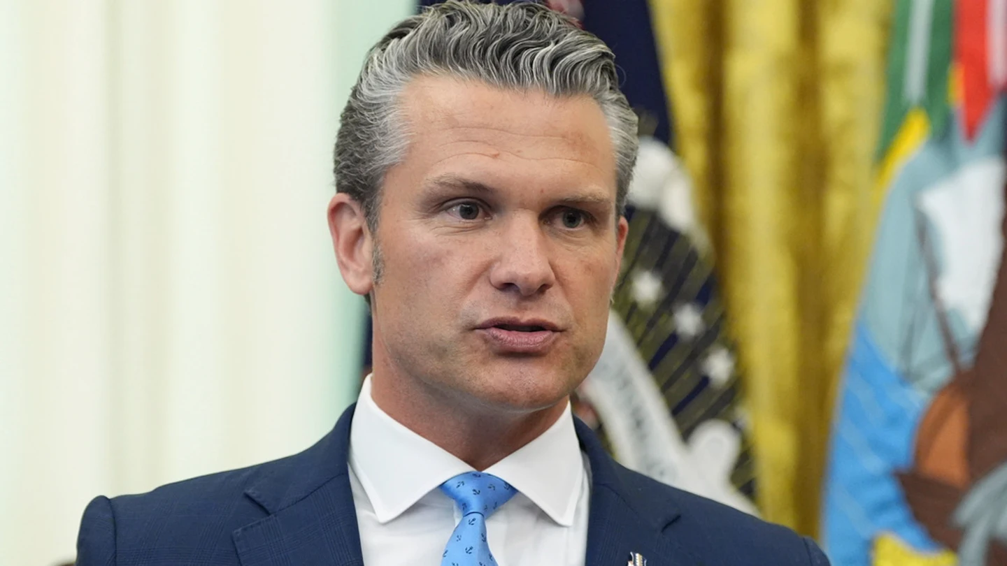 El secretario de Defensa, Pete Hegseth, en el Despacho Oval de la Casa Blanca. El secretario de Defensa, Pete Hegseth, en el Despacho Oval de la Casa Blanca.