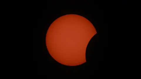 Eclipse solar en Calafell Eclipse solar en Calafell