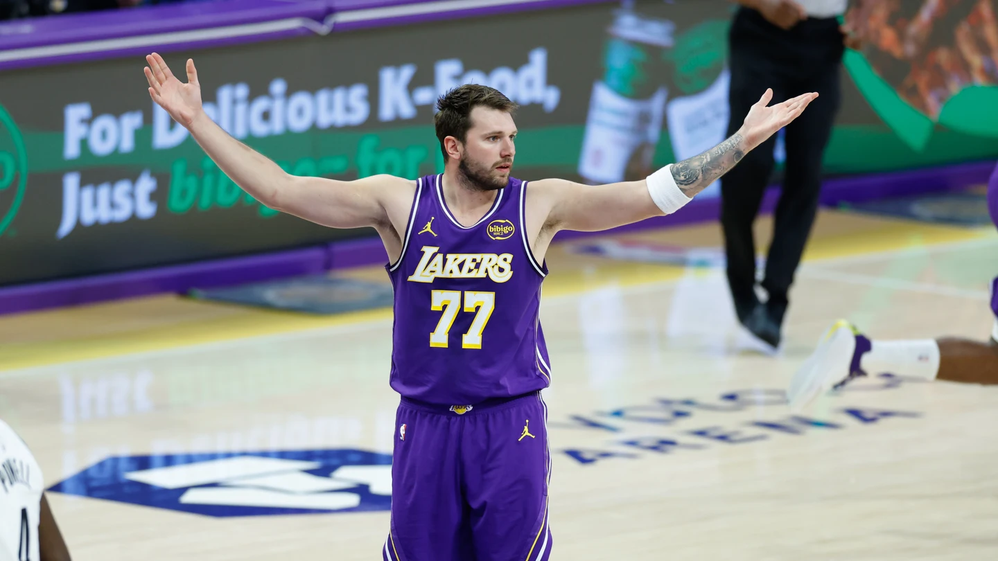 Luka Doncic, jugador de Los Angeles Lakers Luka Doncic, jugador de Los Angeles Lakers