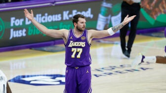 Luka Doncic, jugador de Los Angeles Lakers