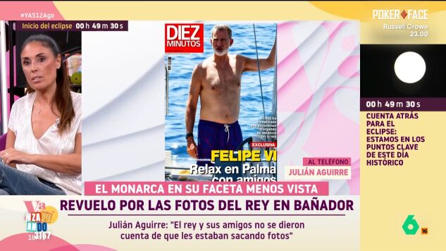 Un fot&oacute;grafo, sobre las fotos del rey Felipe en ba&ntilde;ador: "Ha habido supuestamente gritos en Casa Real"