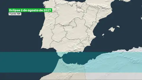 Eclipse que tendrá lugar el 2 de agosto de 2027 Eclipse que tendrá lugar el 2 de agosto de 2027