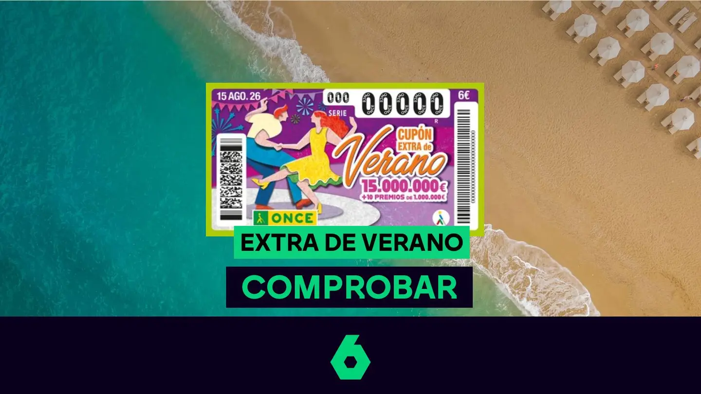 Cupón Extra de Verano de la ONCE 2026 Cupón Extra de Verano de la ONCE 2026
