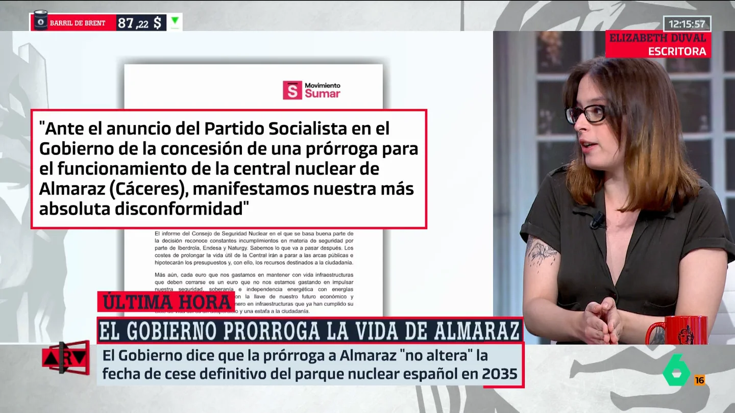Duval, sobre Almaraz: "Quien ha obrado mal es el PSOE, al que hay que reprocharle una mala acción como socio de Gobierno y una deslealtad" Duval, sobre Almaraz: "Quien ha obrado mal es el PSOE, al que hay que reprocharle una mala acción como socio de Gobierno y una deslealtad"