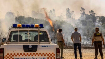 Incendio en Huelva