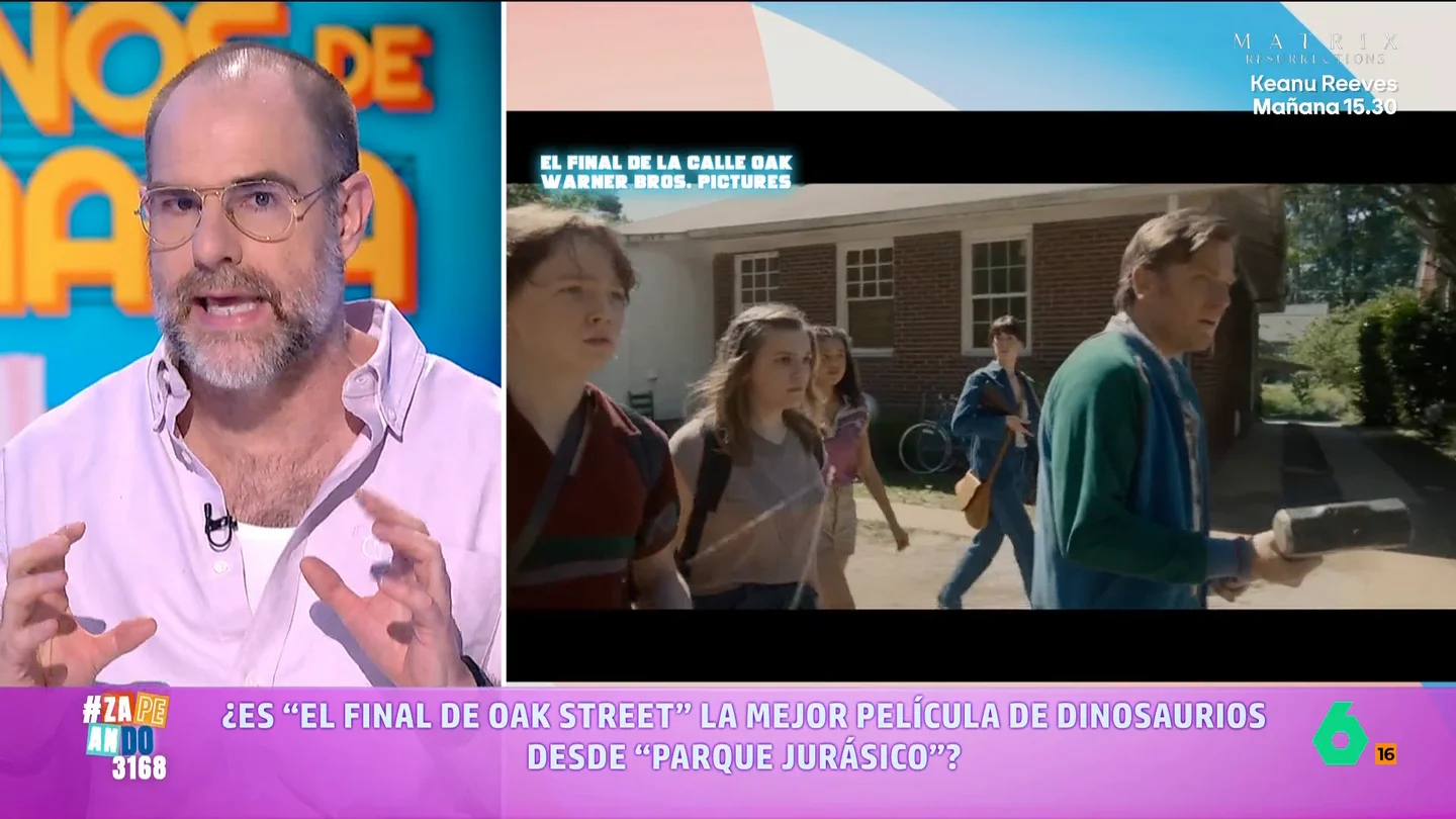 Alberto Rey analiza 'El final de Oak Street': "Hay un momento que me quedé boquiabierto" El periodista experto en cine comenta la nueva película de Anne Hathaway y Ewan McGregor. Un filme que combina la ciencia ficción y el de terror, con un punto de partida muy original.