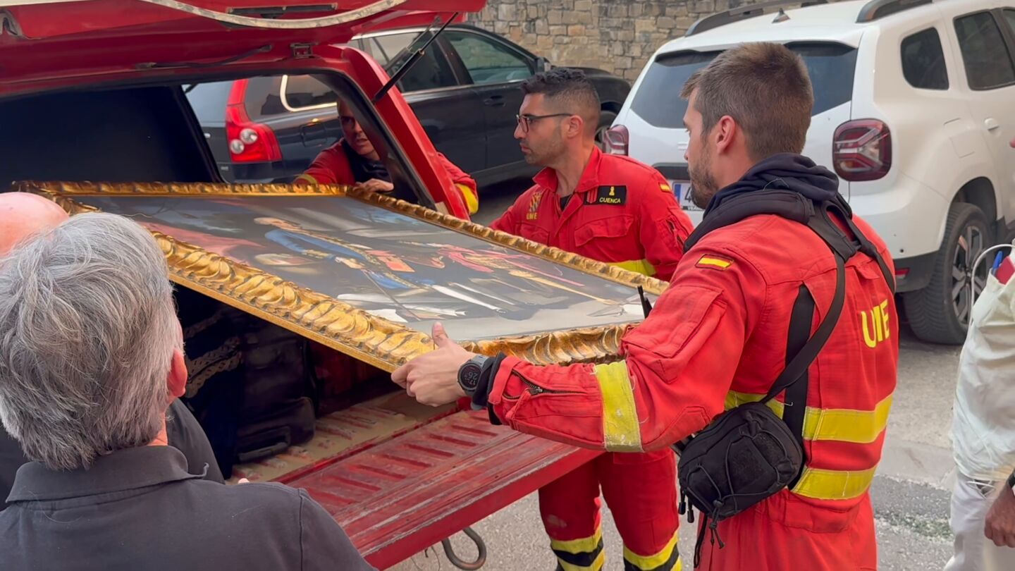 Rescate de la UME de bienes hist&oacute;ricos del Monasterio de San Juan de la Pe&ntilde;a 