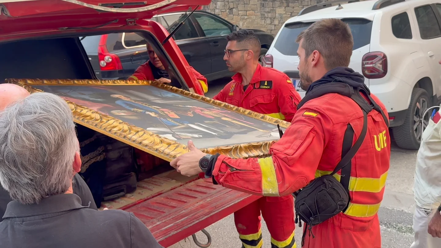 Rescate de la UME de bienes históricos del Monasterio de San Juan de la Peña Rescate de la UME de bienes históricos del Monasterio de San Juan de la Peña