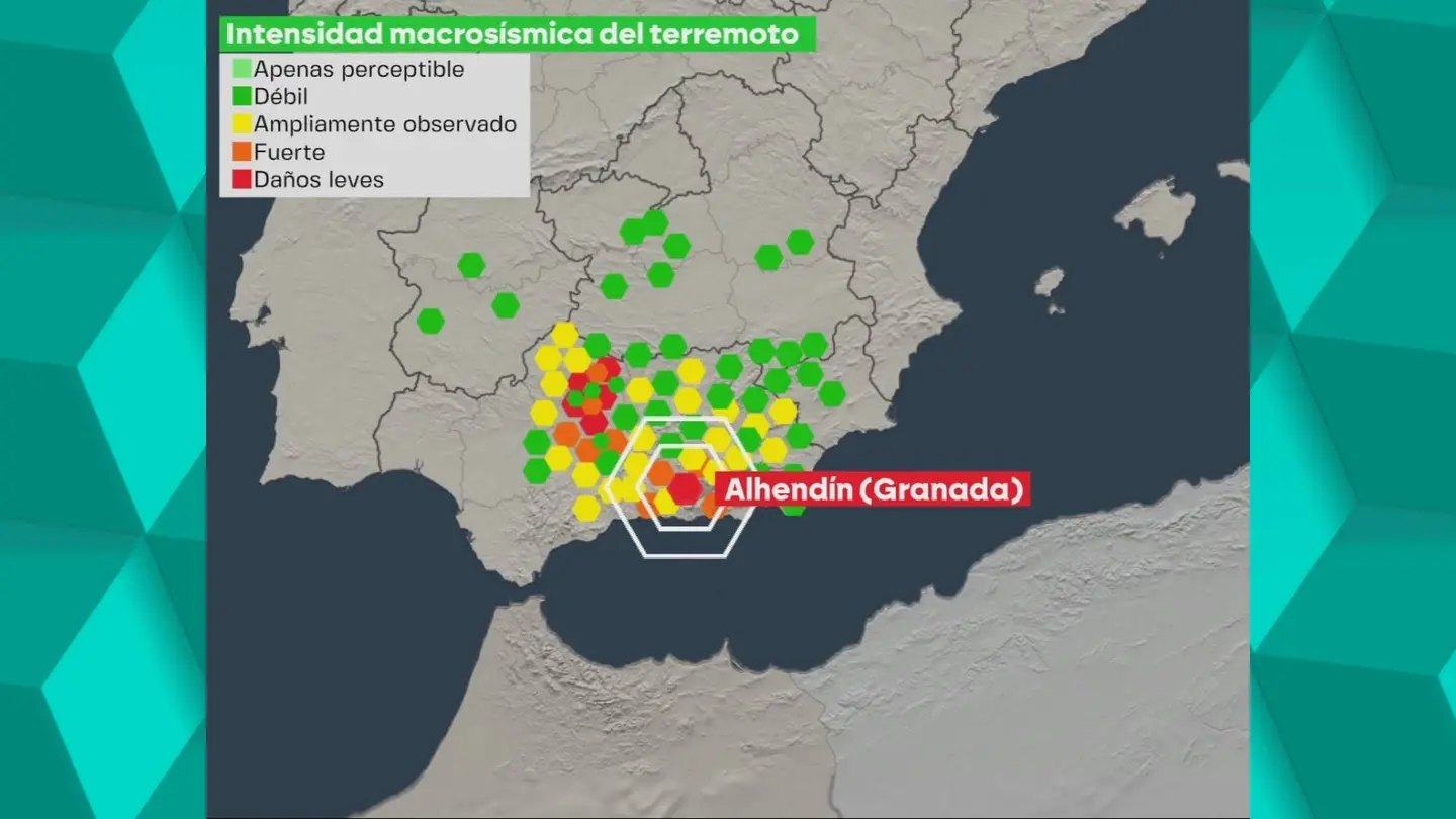 Un terremoto de magnitud 5 sacude Granada dejando decenas de avisos y daños materiales sin causar víctimas Un terremoto de magnitud 5 sacude Granada dejando decenas de avisos y daños materiales sin causar víctimas