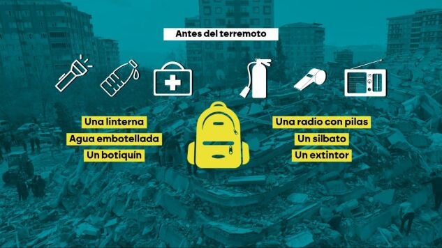Consejos por si se produce un terremoto