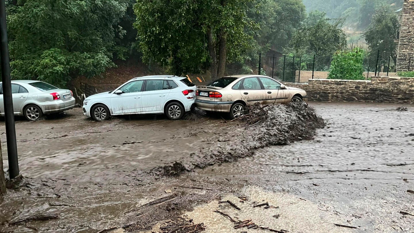 Riada provocada por fuertes lluvias