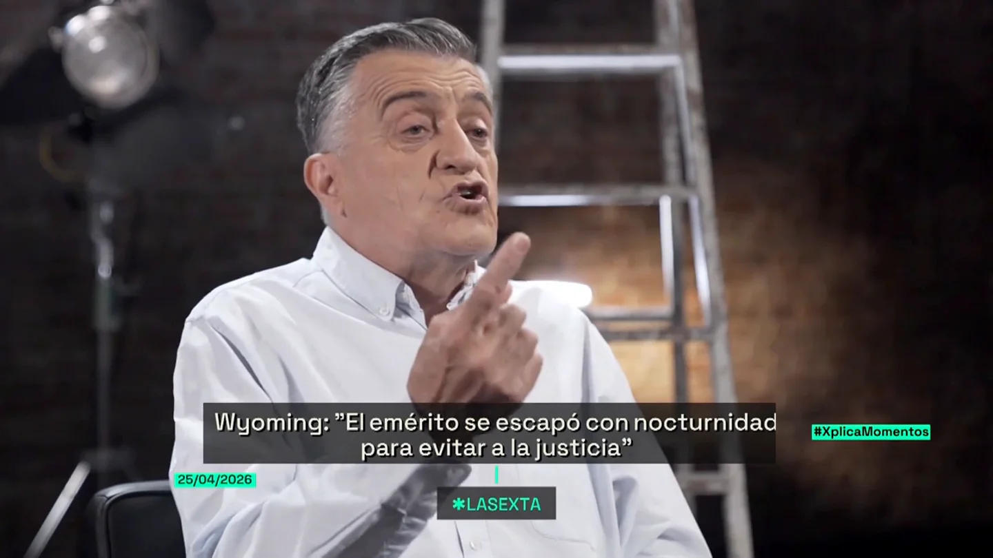 Wyoming, sobre el rey emérito: "Que vuelva, que Hacienda le está esperando para que aclare dónde cojones tiene su fortuna" Wyoming, sobre el rey emérito: "Que vuelva, que Hacienda le está esperando para que aclare dónde cojones tiene su fortuna"