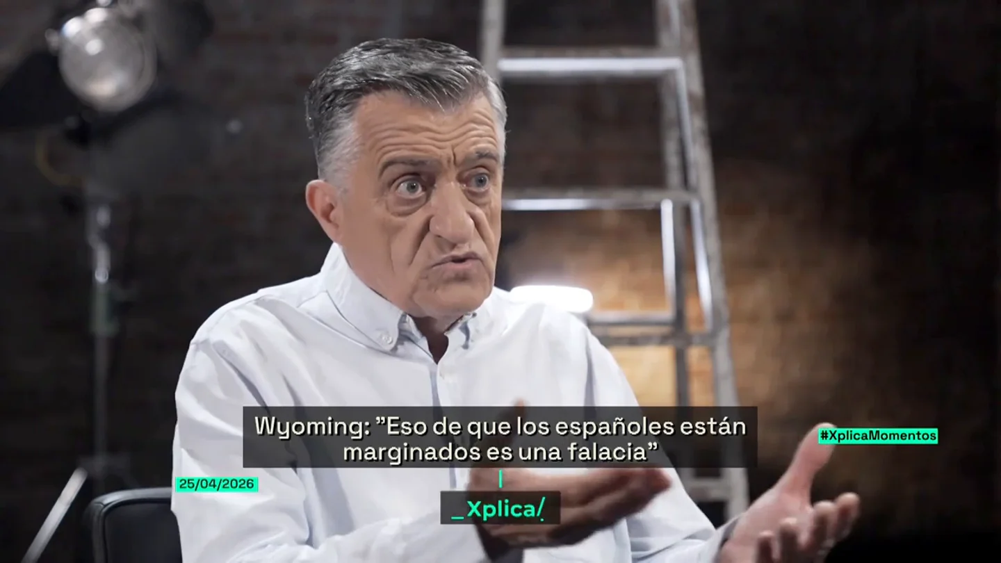 El Gran Wyoming se acuerda de Pablo Casado: "Le habló a Ayuso de las comisiones de su hermano y al día siguiente estaba en la puta calle" El Gran Wyoming se acuerda de Pablo Casado: "Le habló a Ayuso de las comisiones de su hermano y al día siguiente estaba en la puta calle"