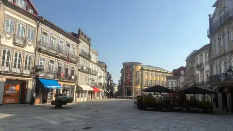 Plaza de la República, Museo del traje al fondo Plaza de la República, Museo del traje al fondo