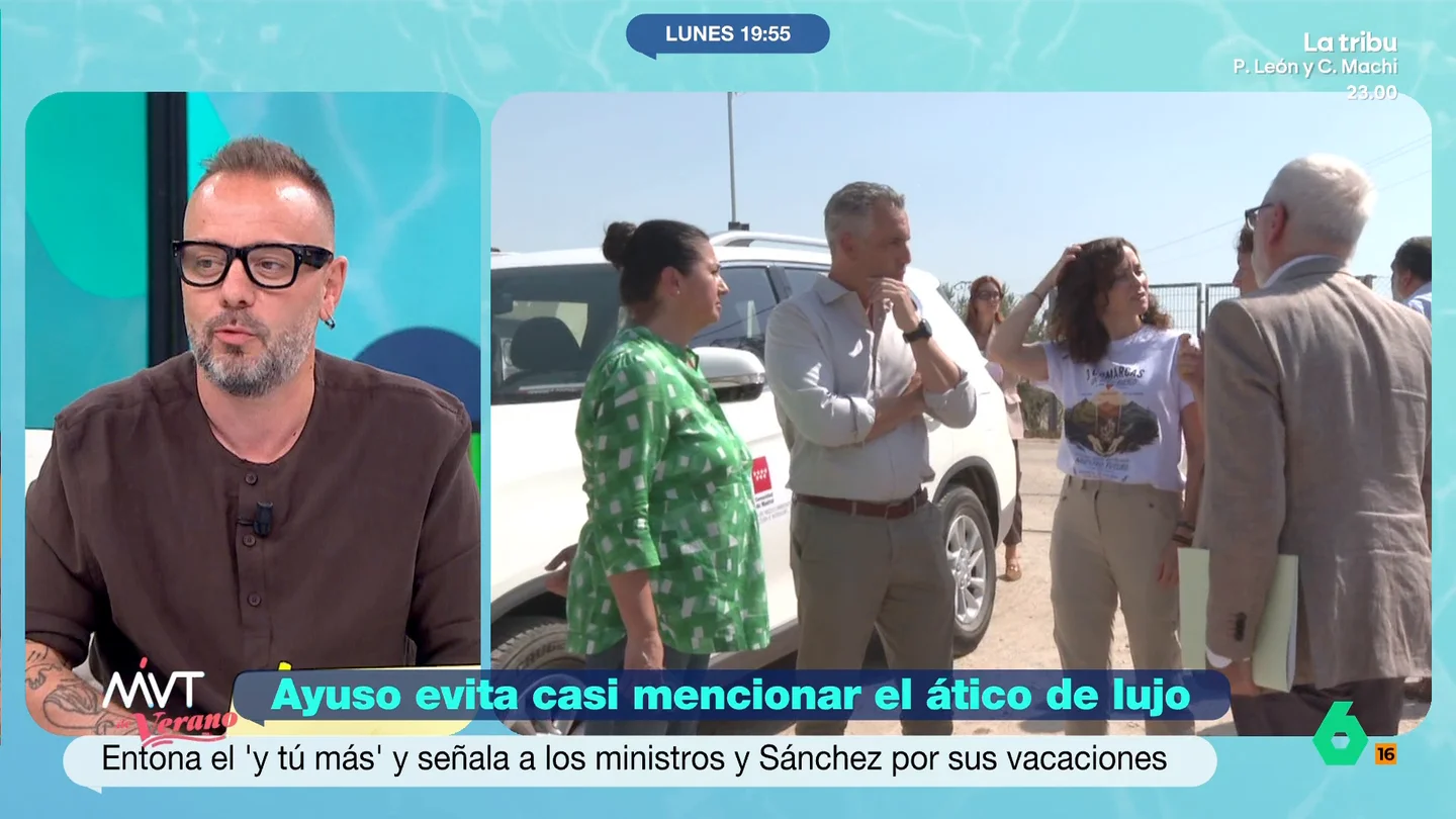 Antonio Maestre, sobre la continuidad de Ayuso como presidenta: "En el PP de Madrid puede gobernar cualquiera y ella es prescindible" El periodista responde a las declaraciones de José Luis Martínez-Almeida que ha afirmado que, a pesar de la polémica generada por el ático de lujo comprado por la Comunidad de Madrid, "hay Ayuso para rato".
