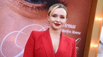 La actriz Hayden Panettiere, durante una 'premiere'