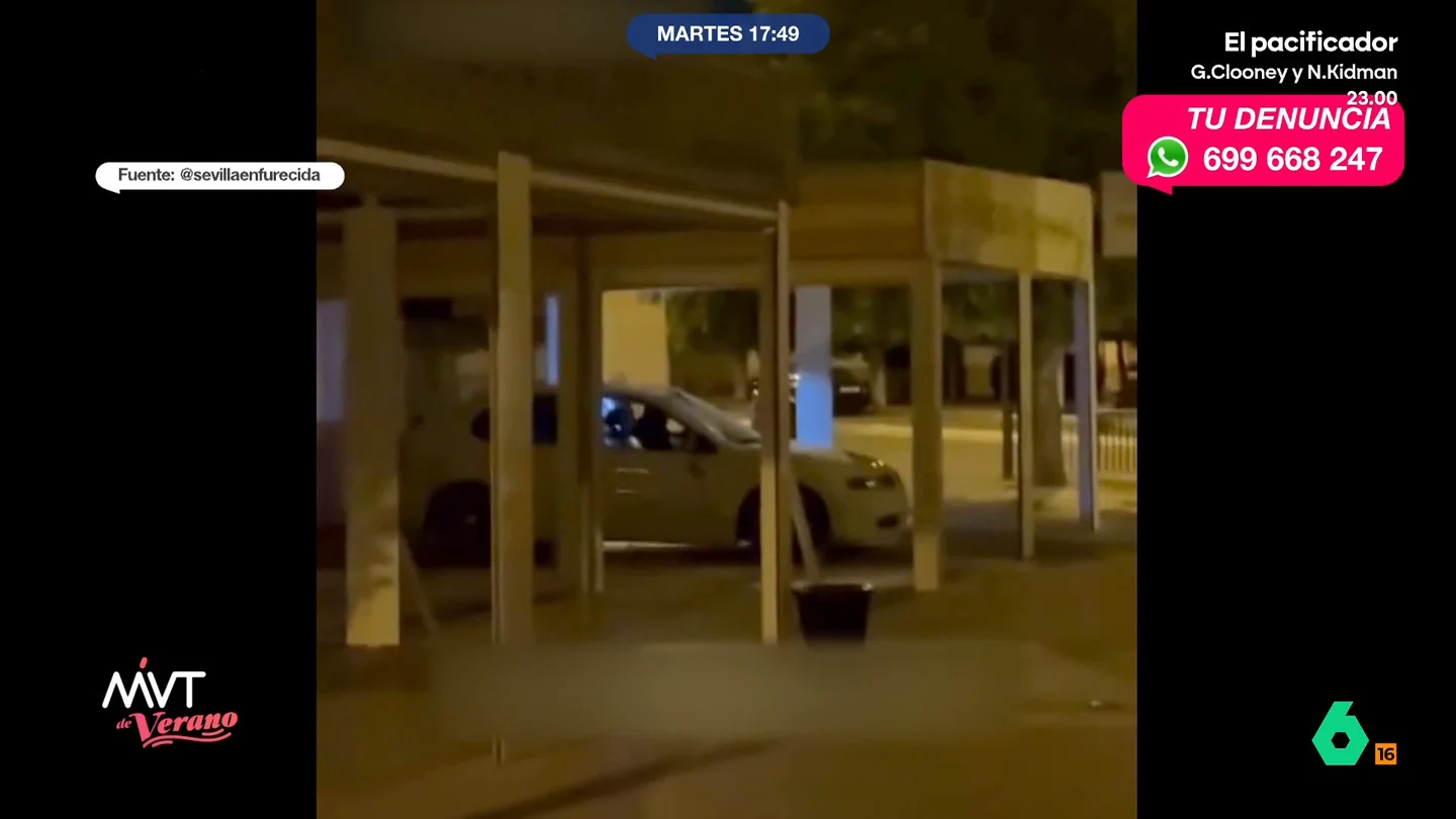 Unos vecinos de Los Palacios (Sevilla) graban a unos aluniceros en pleno robo a una tienda Estos escucharon un gran estruendo y, al salir a ver qué estaba pasando, descubrieron a los ladrones llevando a cabo un robo en un establecimiento. La Guardia Civil ya ha detenido a una persona a la que se le atribuyen 20 hechos delictivos vinculados a alunizajes.
