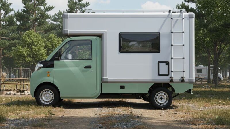 La autocaravana compacta existe: accede a lugares imposibles, lleva paneles solares y es tan barata como un Toyota Corolla