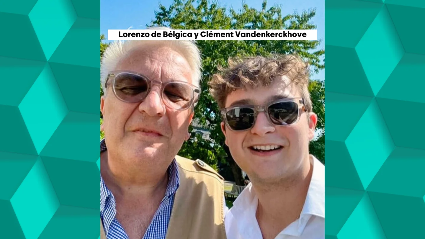 Lorenzo de Bélgica y su hijo Clément Vandenkerckhove, nuevo príncipe de Bélgica Lorenzo de Bélgica y su hijo Clément Vandenkerckhove, nuevo príncipe de Bélgica