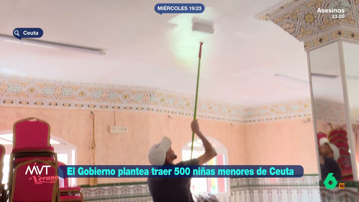 local cuellarlaSexta accede al nuevo local reacondicionado para menores en Ceuta: reina el miedo a ser devueltos a Marruecos