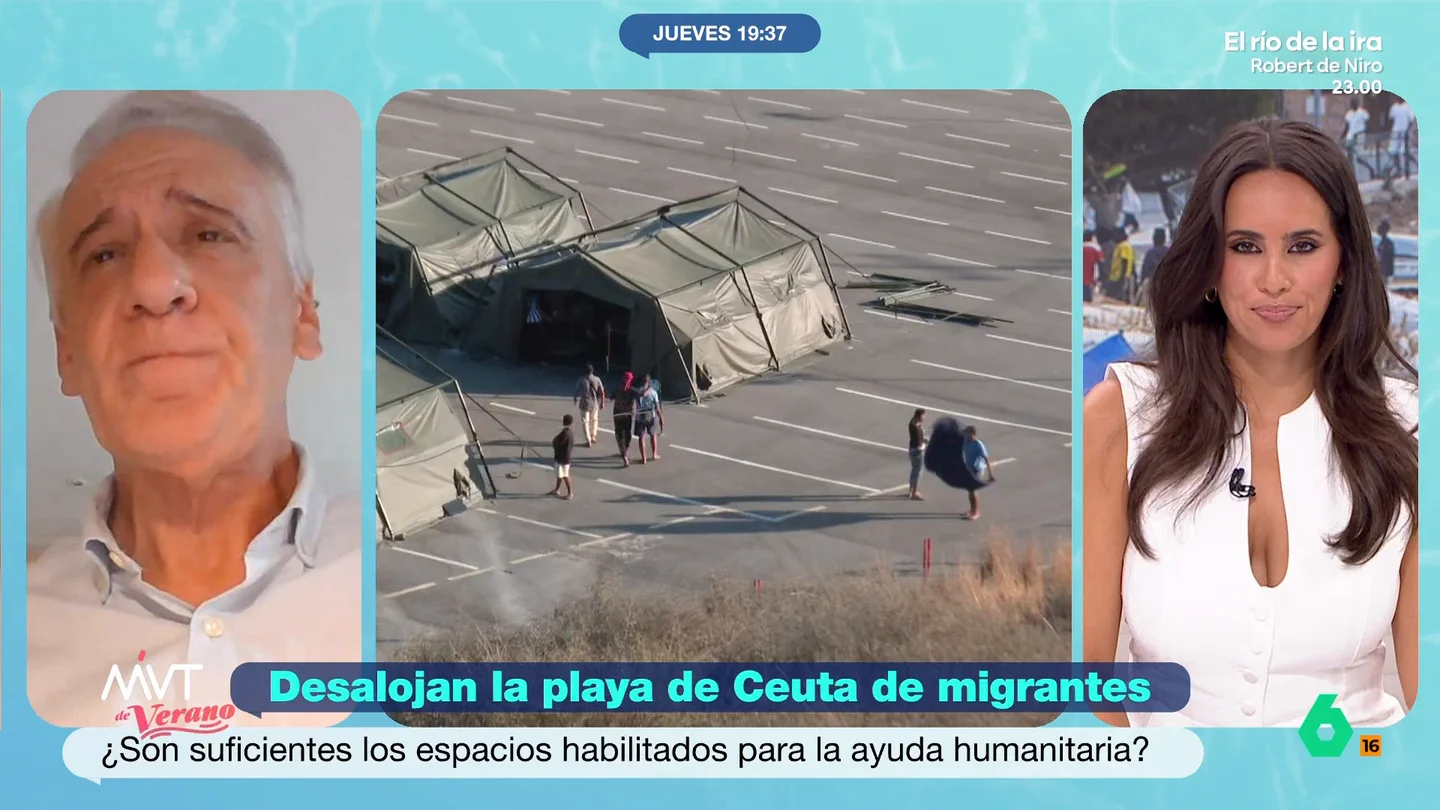 Ignacio Cembrero, sobre la relación entre el Gobierno español y el marroquí: "España evita señalar la responsabilidad de Marruecos" El periodista señala que desde el Gobierno español indican que Marruecos "es un socio fiable". La prensa marroquí, por su parte, indica que, a pesar de los traslados de migrantes a espacios de acogida, estos están siendo maltratados.