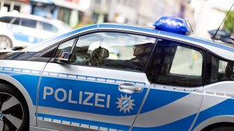 Imagen de archivo de un veh&iacute;culo de la Polic&iacute;a de Alemania.