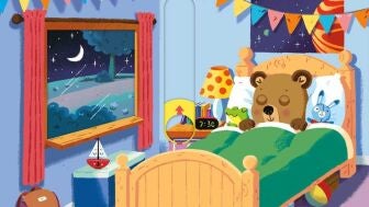 Detalle de la portada de 'Osito Tito: &iexcl;buenas noches!'