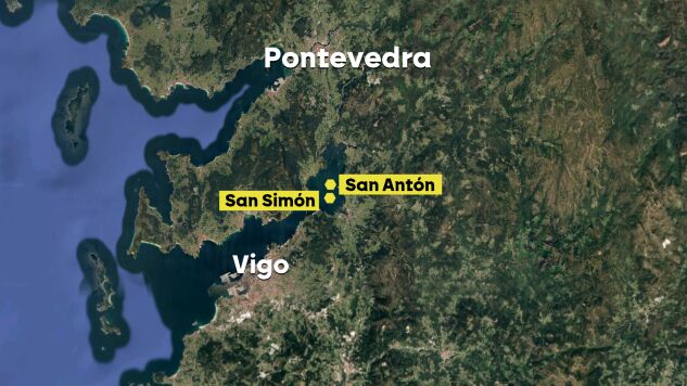 Las islas de San Sim&oacute;n y de San Ant&oacute;n