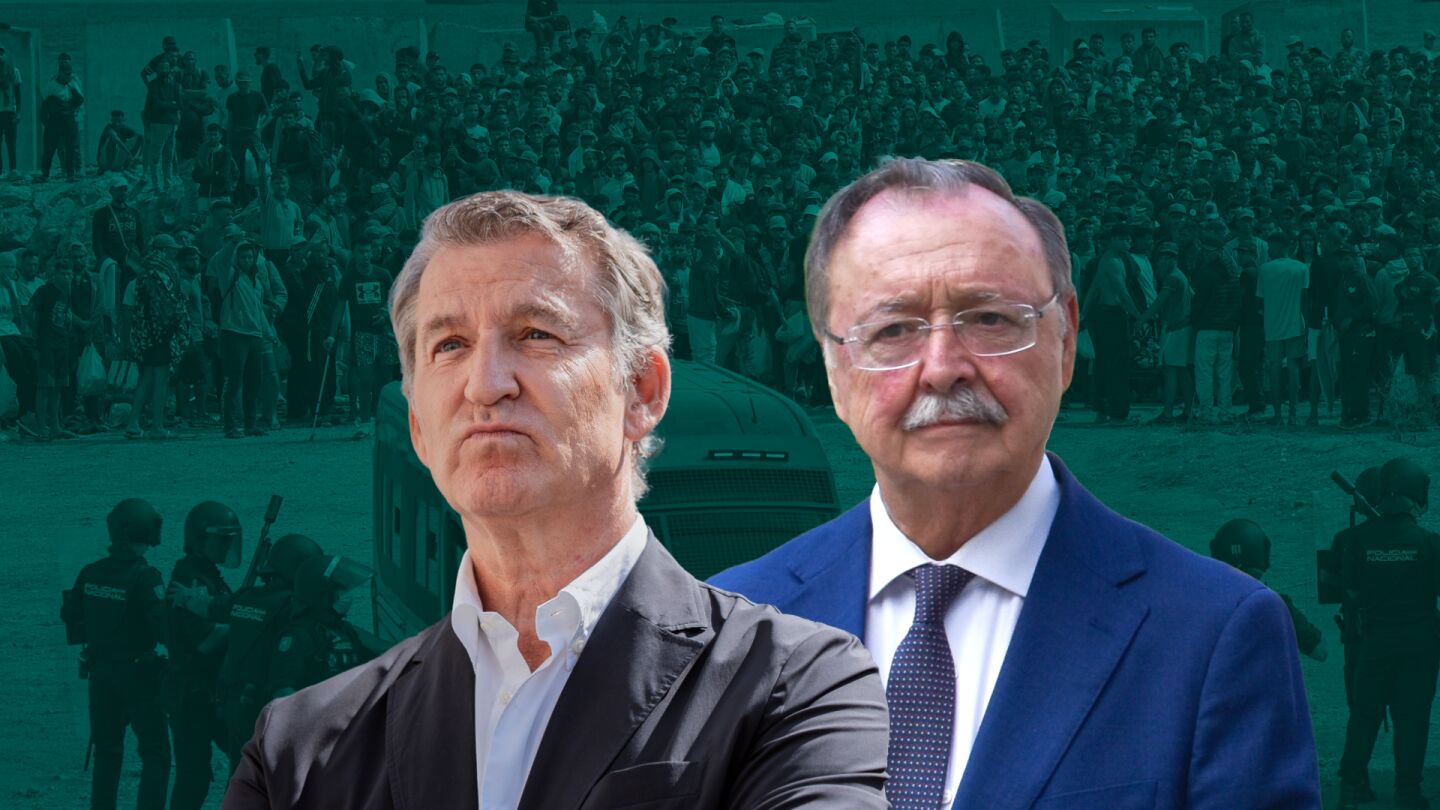 Alberto N&uacute;&ntilde;ez Feij&oacute;o y Juan Jes&uacute;s Vivas.