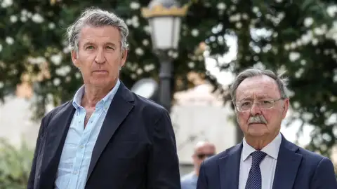 Feijóo, con Vivas Feijóo, con Vivas