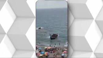 Patera en las costas de Cartagena
