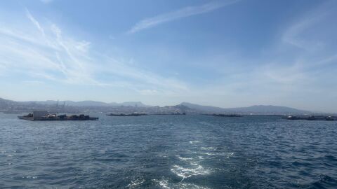Bateas en la R&iacute;a de Vigo