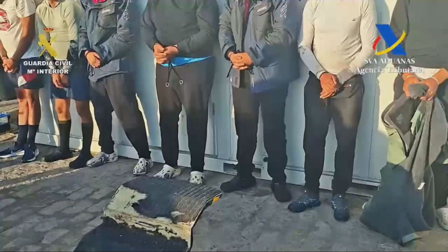 Narcos detenidos por la Guardia Civil en Huelva