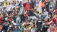 Decenas de migrantes, en la playa de El Trampol&iacute;n