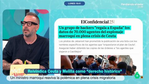 El periodista expone que tendr&iacute;a mucha trascendencia saber qui&eacute;n contacta con esos esp&iacute;as. "Una informaci&oacute;n directa de que alguien tiene relaci&oacute;n con Marruecos, en una circunstancia como la que estamos viviendo ahora, ser&iacute;a bastante lesivo", se&ntilde;ala. 
